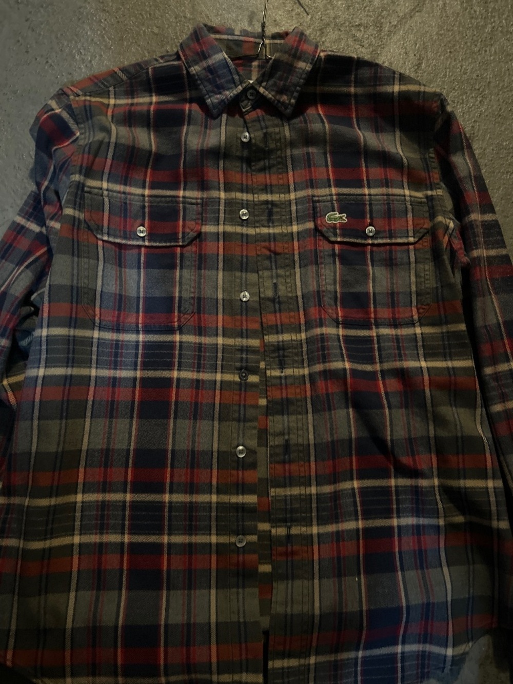 Lacoste Men’s Plaid Shirt
